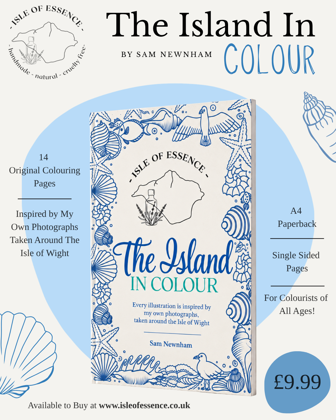 PRE ORDER - The Island In Colour - Colouring Book