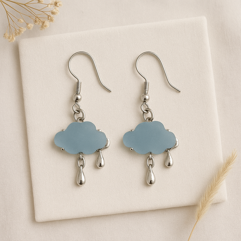 Rain Cloud Earrings
