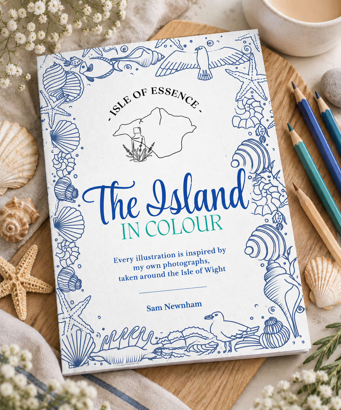 PRE ORDER - The Island In Colour - Colouring Book