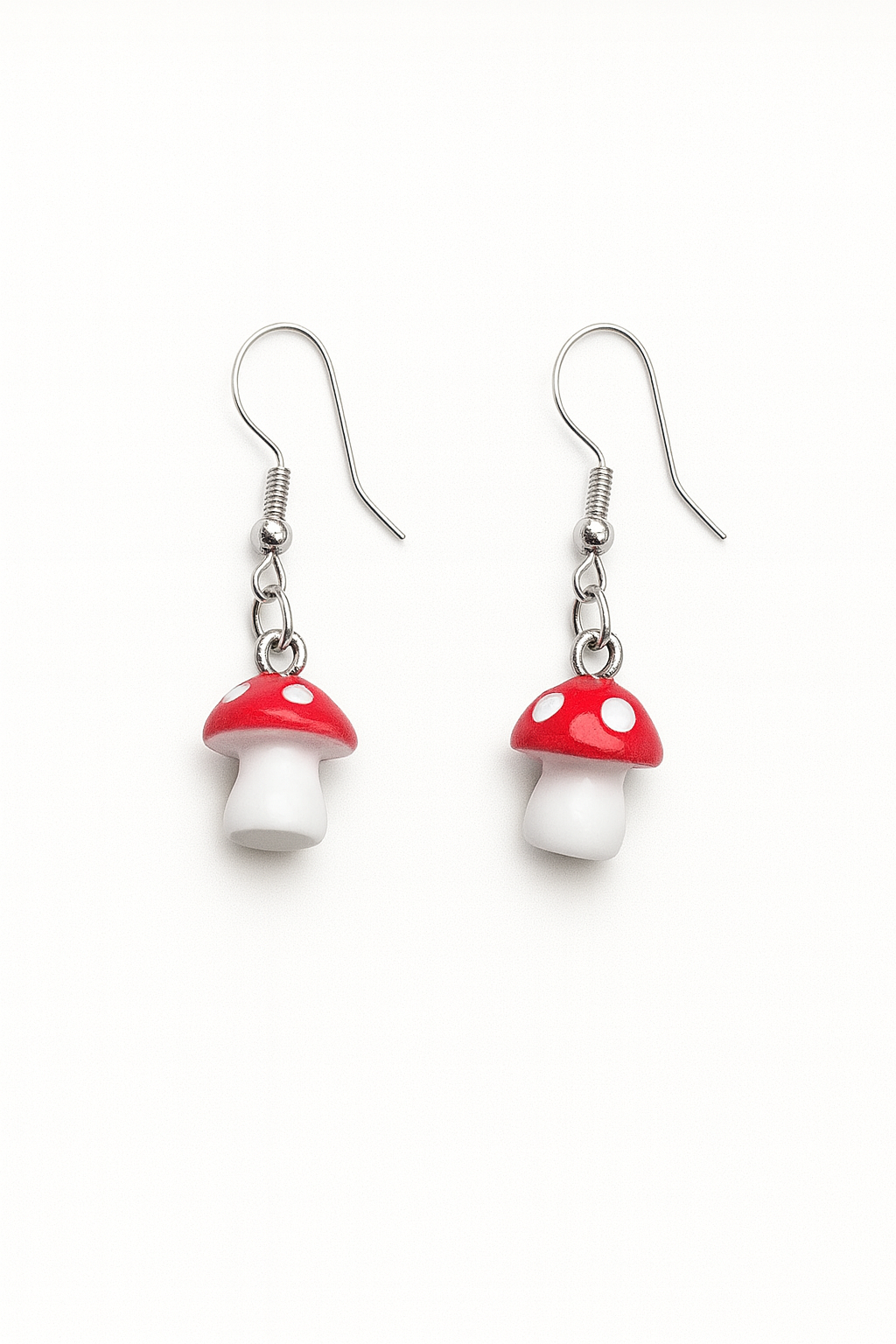 Mini Mushroom Earrings