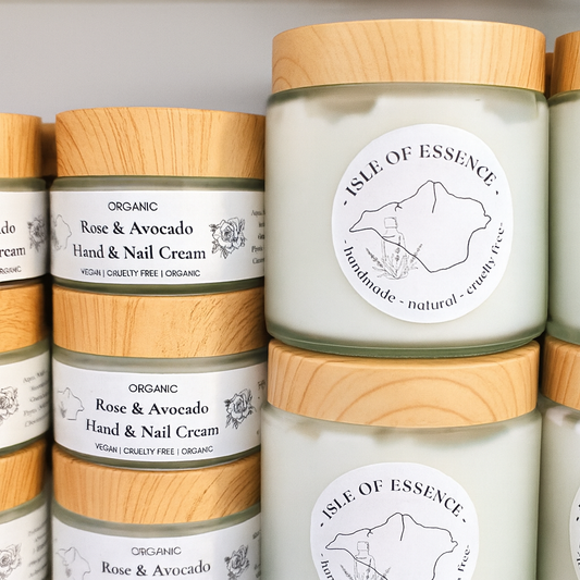 Organic Rose & Avocado Hand & Nail Cream