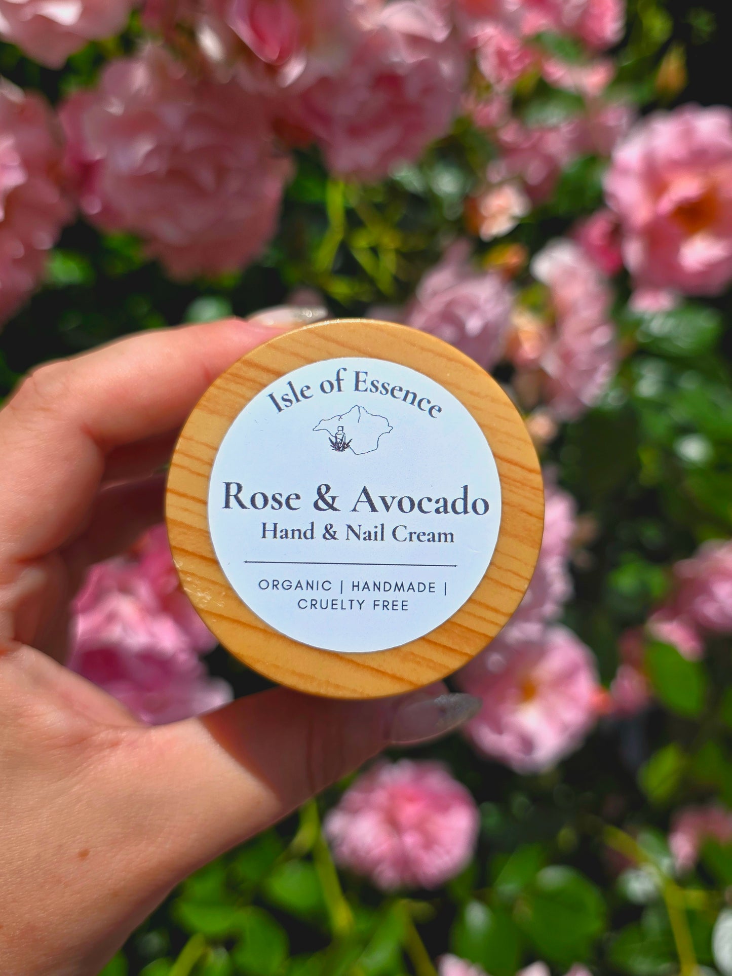 Organic Rose & Avocado Hand & Nail Cream